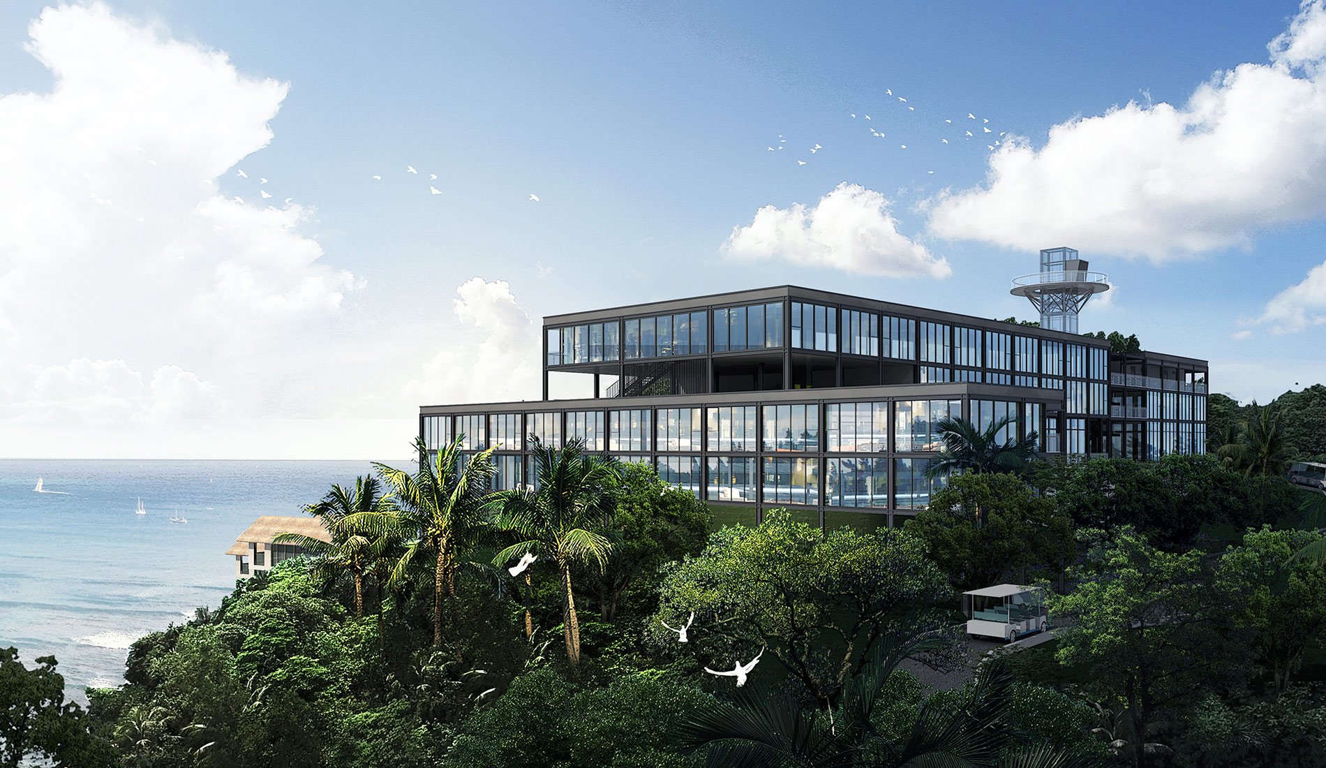 Palau Sunrise Sea View Landison Retreat facade 5 étoiles